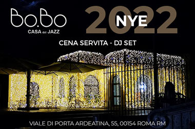 Capodanno BoBo Casa Del Jazz Restaurant Roma