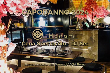 Capodanno Hanami Restaurant Roma
