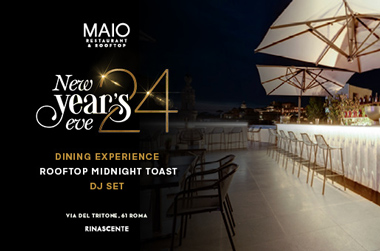 Capodanno Maio Restaurant & Rooftop (La Rinascente) Roma