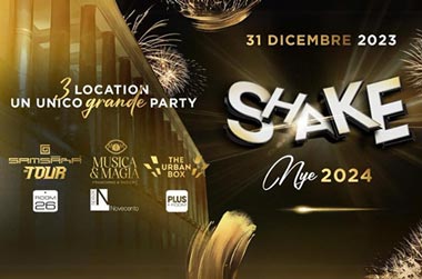 Capodanno Shake 2024 Roma