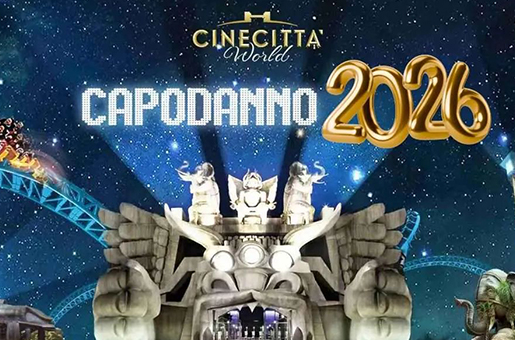 Capodanno Cinecittà World 2026 Roma