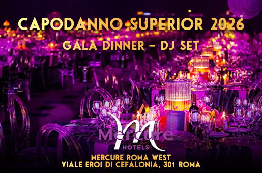 Capodanno 2026 Mercure Roma West
