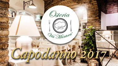 Capodanno Osteria via Mantova Roma