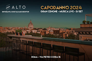 Capodanno Alto Restaurant - Cocktail Bar Roma