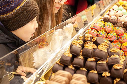 Fuori porta a Frascati il tipico mercato di Natale