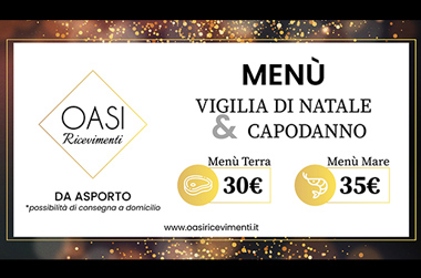 Capodanno Cena della Vigilia asporto e domicilio Roma