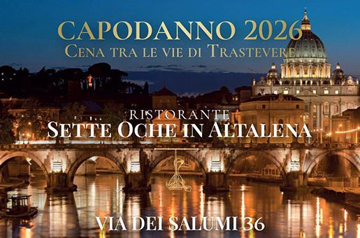 Capodanno Ristorante Sette Oche in Altalena Roma